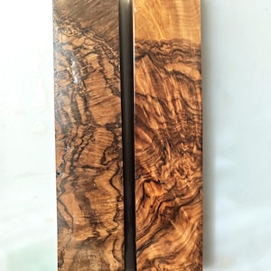 Turkish Walnut Burl (Raw - not stabilized) XXL blocks for knifehandle handles , diy projects, woodturning and wood projects.