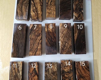 Turkish Walnut Burl (Raw - not stabilized)  for knifehandle handles , diy projects, woodturning and wood projects.  - C