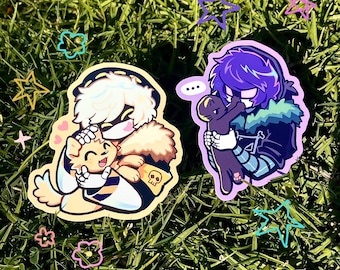 N & Uzi Stickers