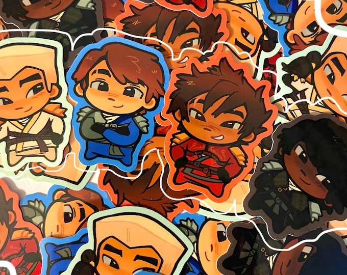 Groovy Sticker Ninja Ninja Sticker Pack - Etsy