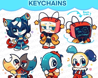 Showtime Toons Keychains! - Etsy