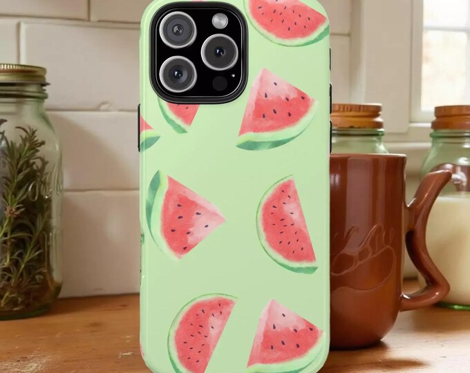 Watermelon Phone Case: Vibrant Summer Fruit Design For iPhone and Samsung Covers