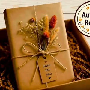 Autumn Mystery Blind Date Book Box - Tote, Mug, 5 Design Choices, Extras for Readers | Book Lover Gift | Bookish Tote Gift for Her