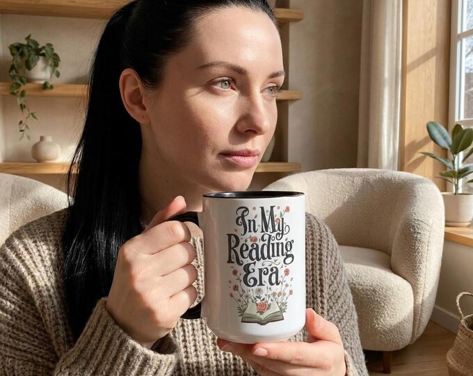 Coffee Tea Mug: Cozy Floral Design In My Reading Era