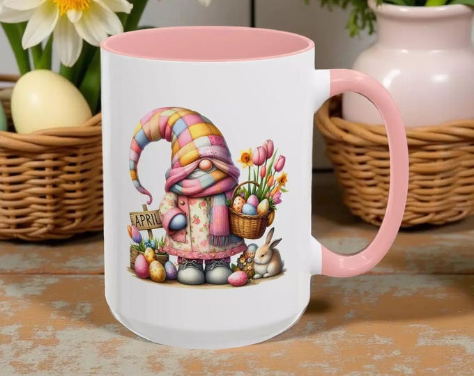 Personalized Birth Month Gnome Mug – Meaningful Birthday Gift for Her