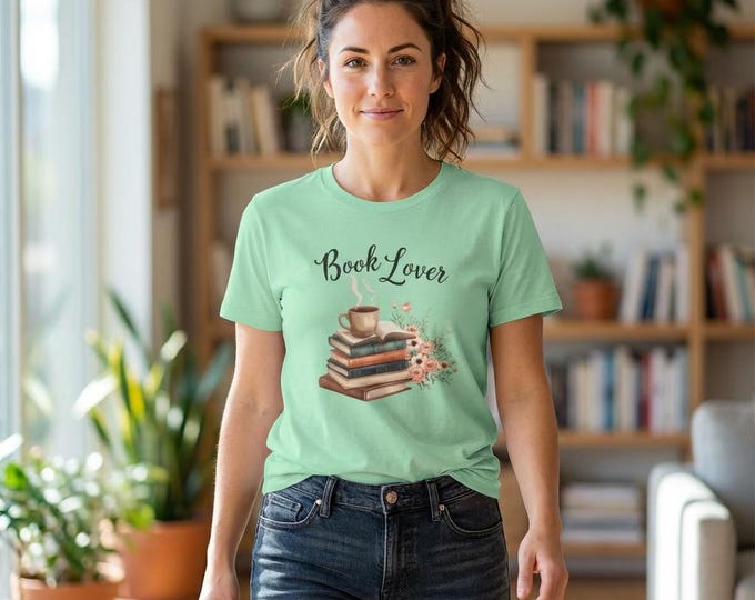 Book Lover Graphic T-Shirt — Bookish Reader Tee
