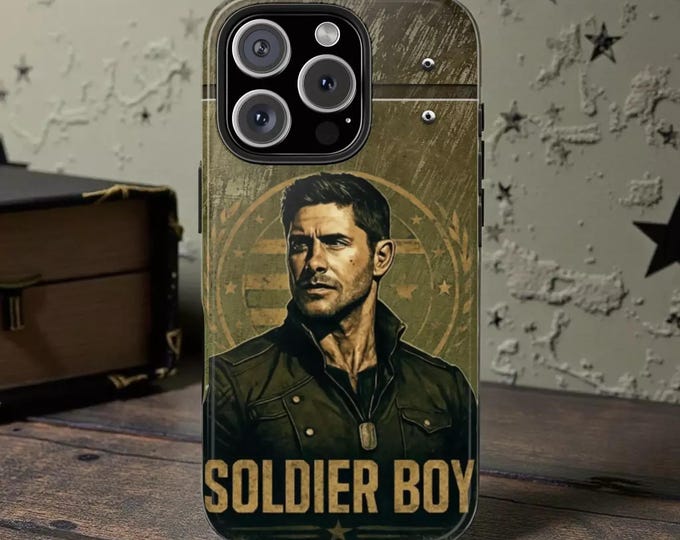 Soldier Boy Tough Phone Case - Durable Protection with a Rugged Design