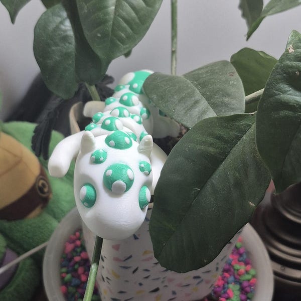 Mushroom Dragon 3D Printed Fidget Toy