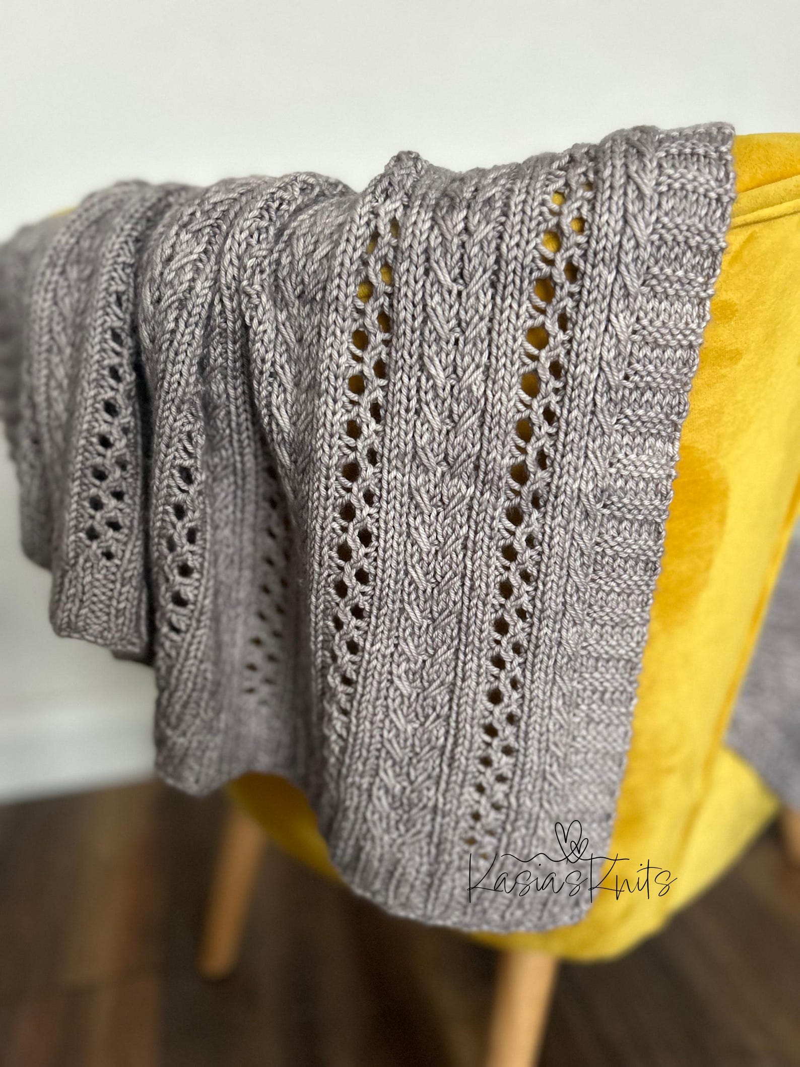 Baby Blanket Knitting Pattern - PDF Download - Tiny Tuck Blanket - Etsy