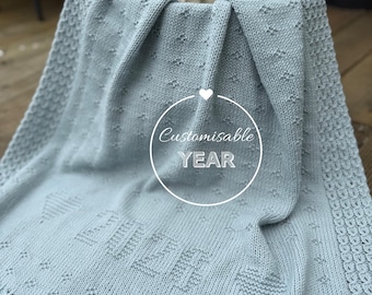 Babydecke Strickmuster - PDF download - Memory Lane Decke