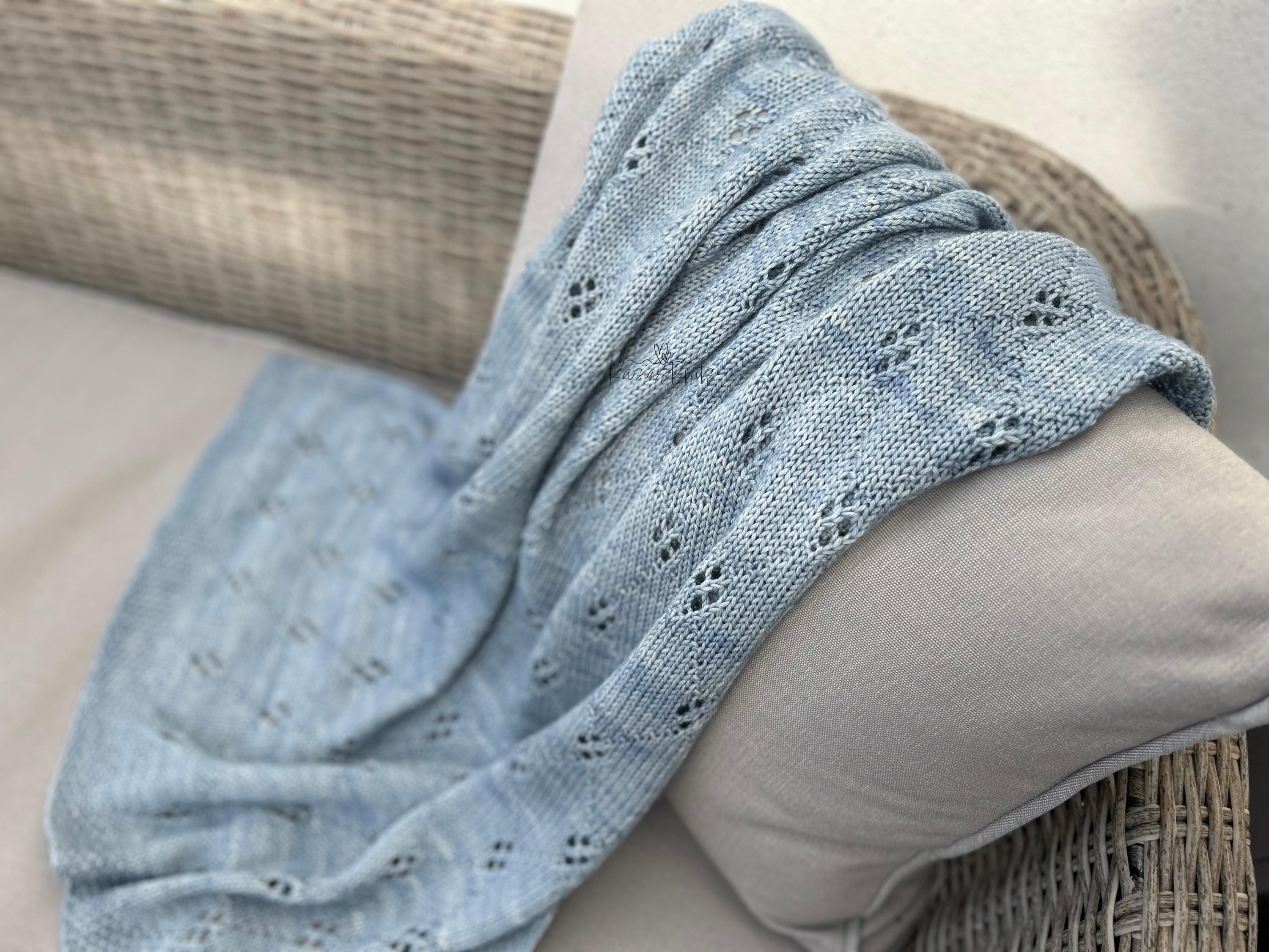 Baby Blanket Knitting Pattern - PDF Download - Little Gem Blanket - Etsy