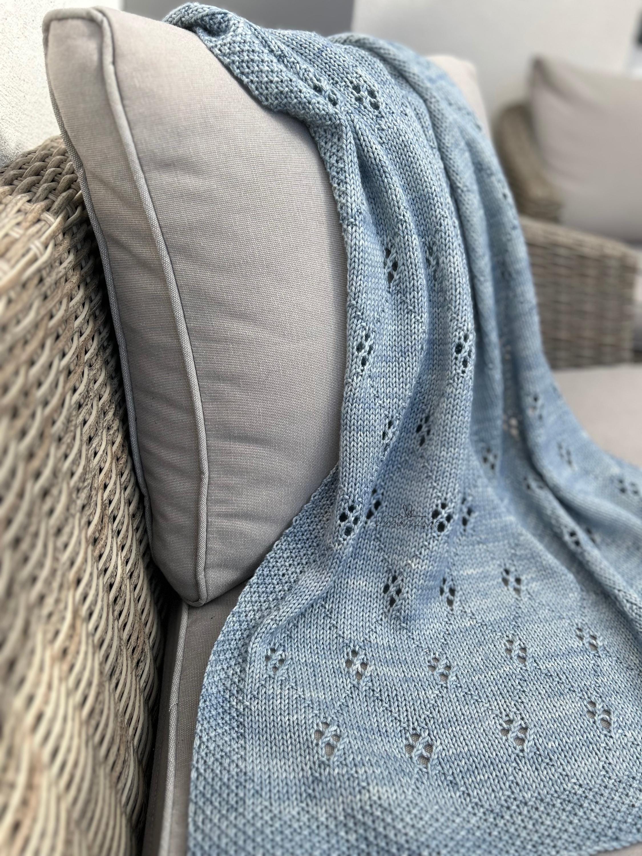Baby Blanket Knitting Pattern - PDF Download - Little Gem Blanket - Etsy