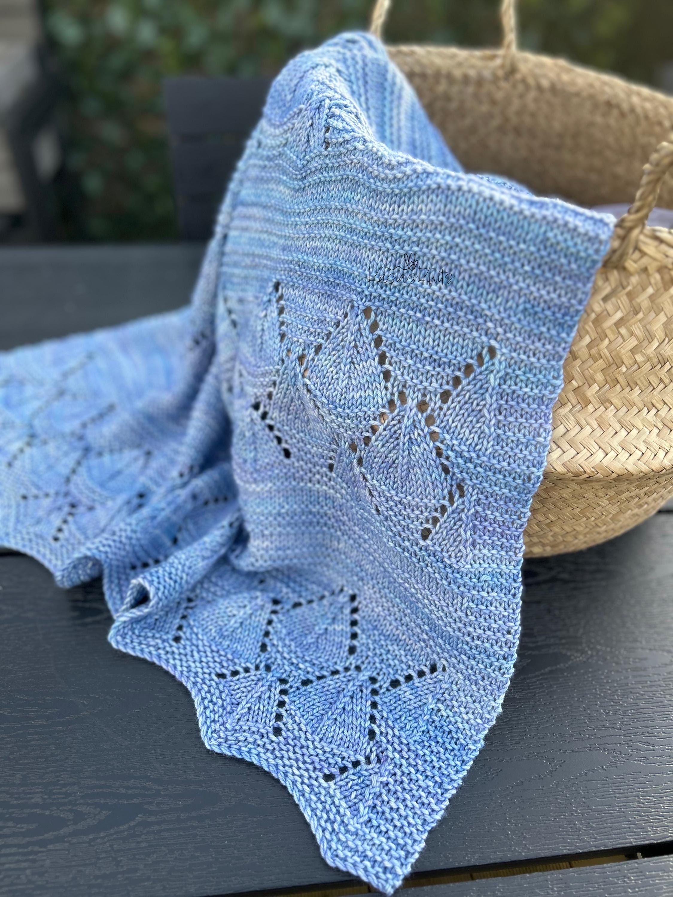 Baby Blanket Knitting Pattern - PDF Download - Sleepy Sailor Blanket - Etsy