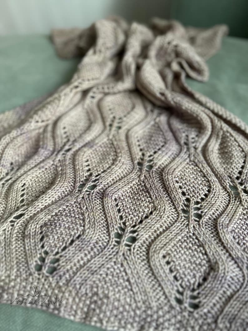 Baby Blanket Knitting Pattern - PDF Download - Geo Comfort Blanket - Etsy
