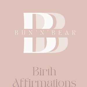 Pregnancy affirmations card| Digital Affirmation Cards