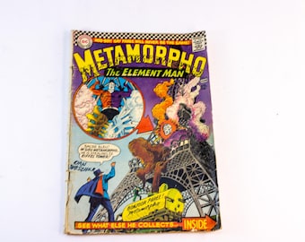 Metamorpho, El Hombre Elemental #6 (1966) – Cómic clásico de DC - Diversión de superhéroes de la Edad de Plata