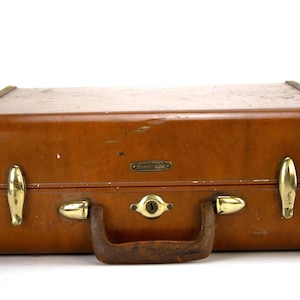 Vintage 1940er Jahre Samsonite Shwayder Bros Koffer | Style 4616 Hartschalen-Gepäck