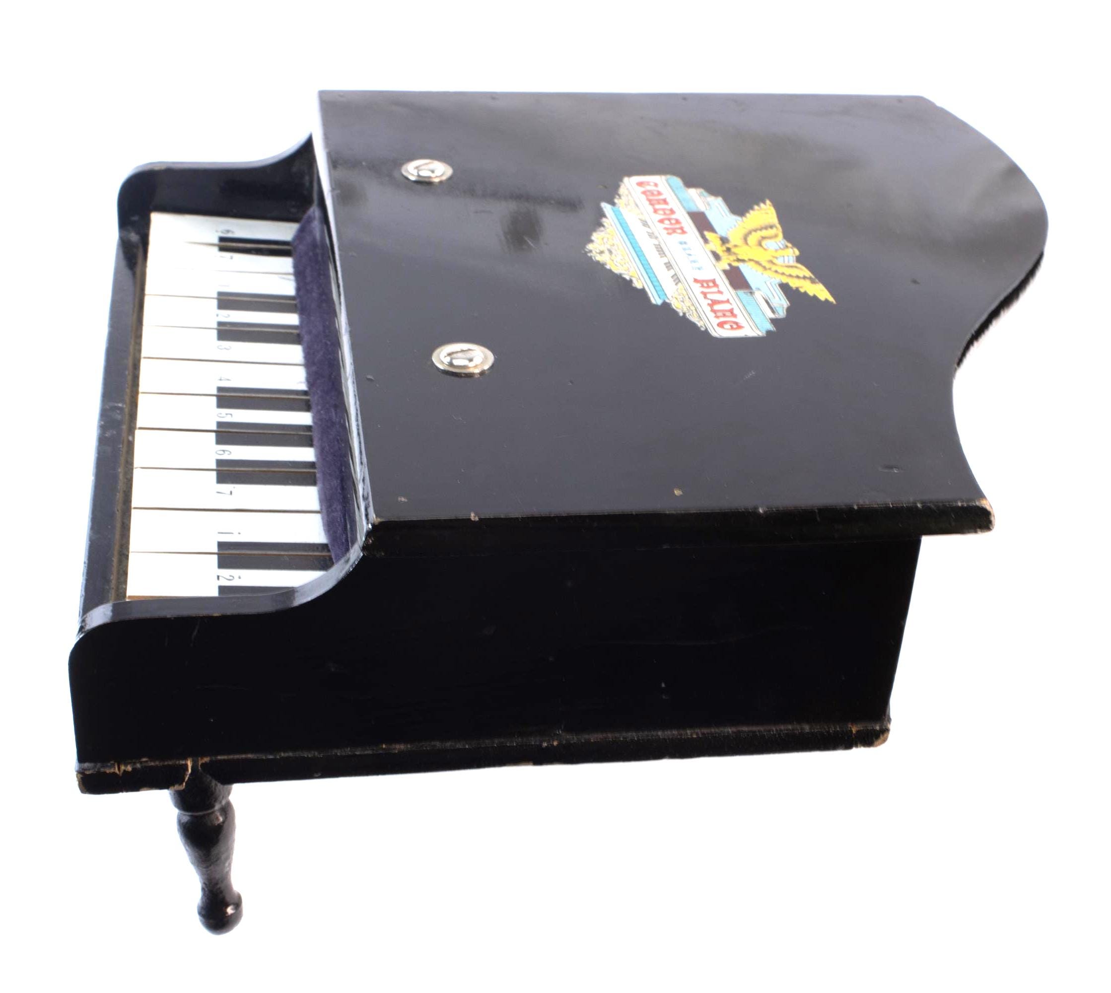 Vintage Black Toy “condor Grand Piano” (japan) — Mid-century Mini
