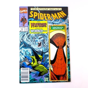 Spider-Man #11 Comic Book (1991): Wolverine Guest Star, McFarlane Cover