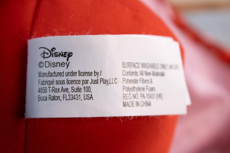 Disney Minnie Mouse Hearts Valentine Plush 14" Just Play Licensed Stuffed Animal image 7