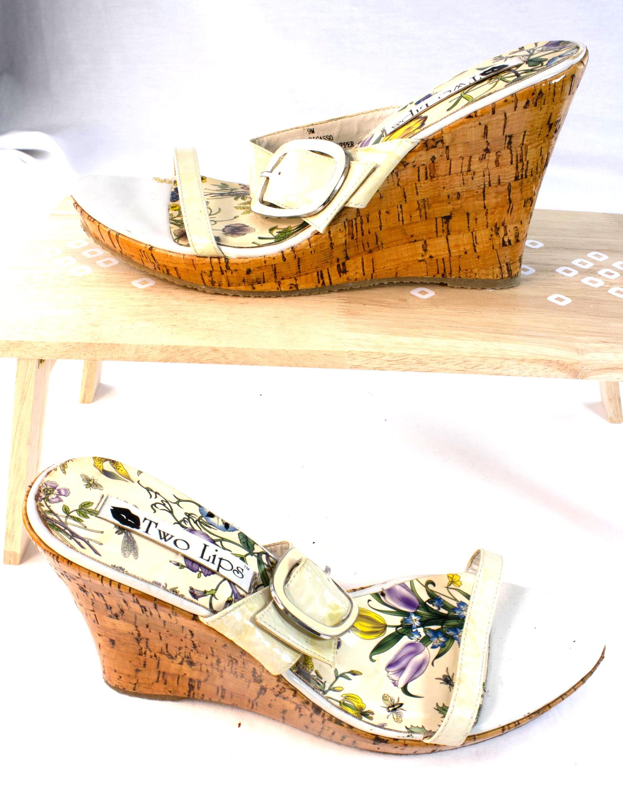 Ppsnabha Madden Girl Zoeyy Cork Wedge Sandal Cork Wedge Heel