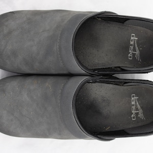 Dansko Professional Black Oiled Leather Clogs EU 38 | Women’s 7.5–8 | Work Nurse Chef Shoes
