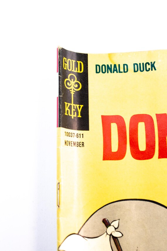 Vintage Donald Duck Comic Book: the Hidden Frontier, 1966 Gold Key