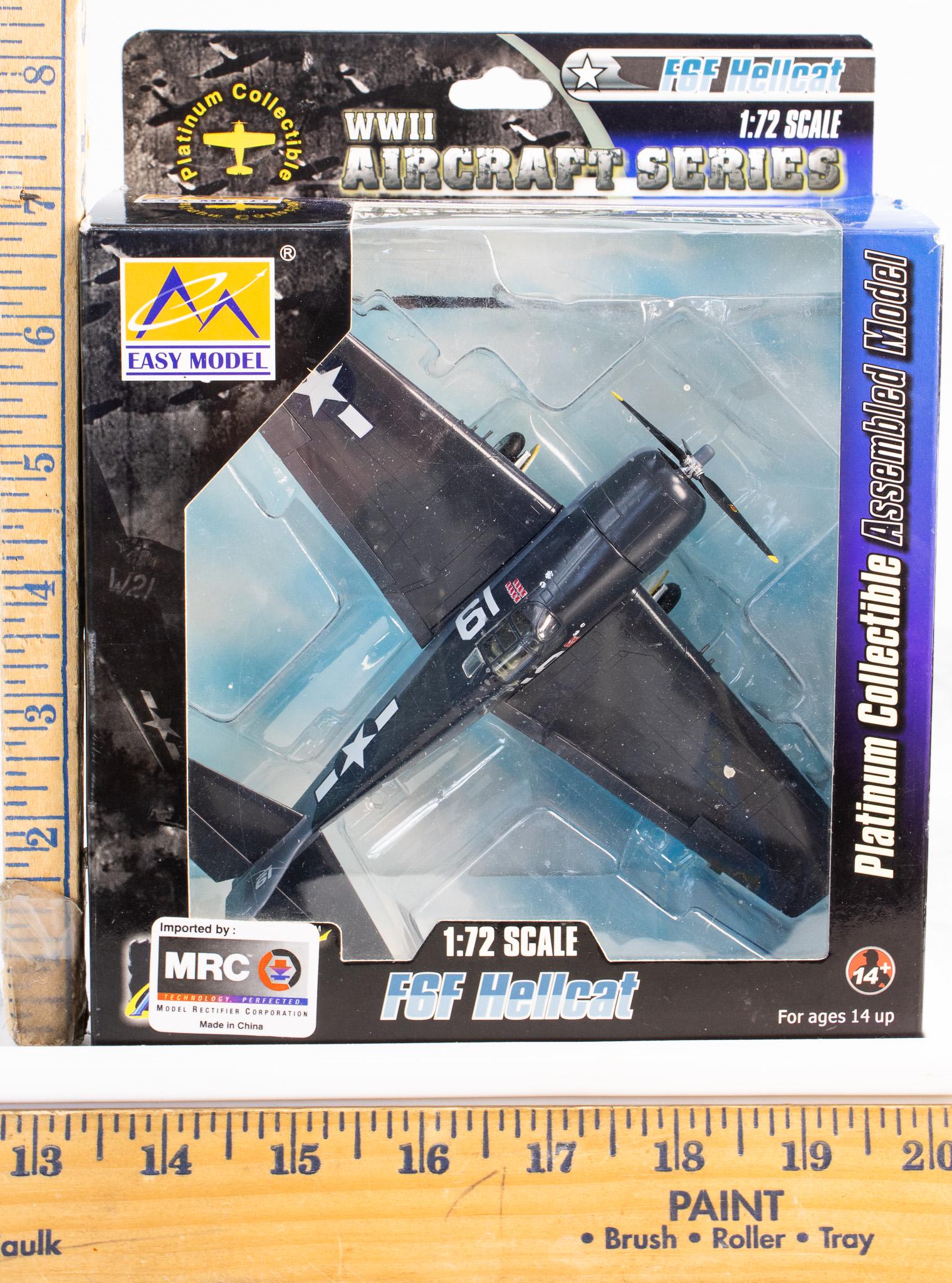 Easy Model Winged Ace F6F Hellcat 1:72 VF-6 USS Intrepid 1944