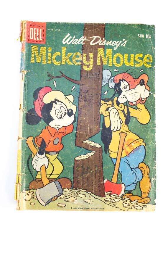 Vintage Disney Comic Book Lot – 1959-68 Dell & Gold Key Issues - Etsy