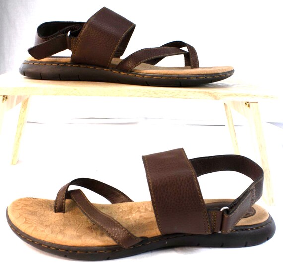 B.ø.c by Born Concept Brown Strappy Sandals Sz 9 - Etsy Israel display picture 2