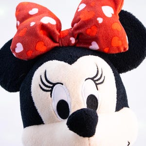Disney Minnie Mouse Hearts Valentine Plush 14" Just Play Licensed Stuffed Animal image 9