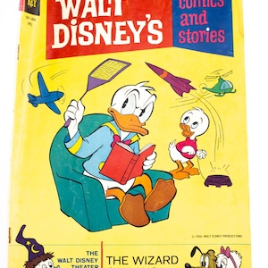 Vintage 1966 Donald Duck Comic Book: The Wizard of Bahs, Gold Key