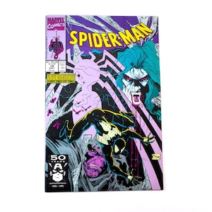 Vintage Spider-Man Comic #14: Schwarzer Anzug Spidey, Todd McFarlane Kunst