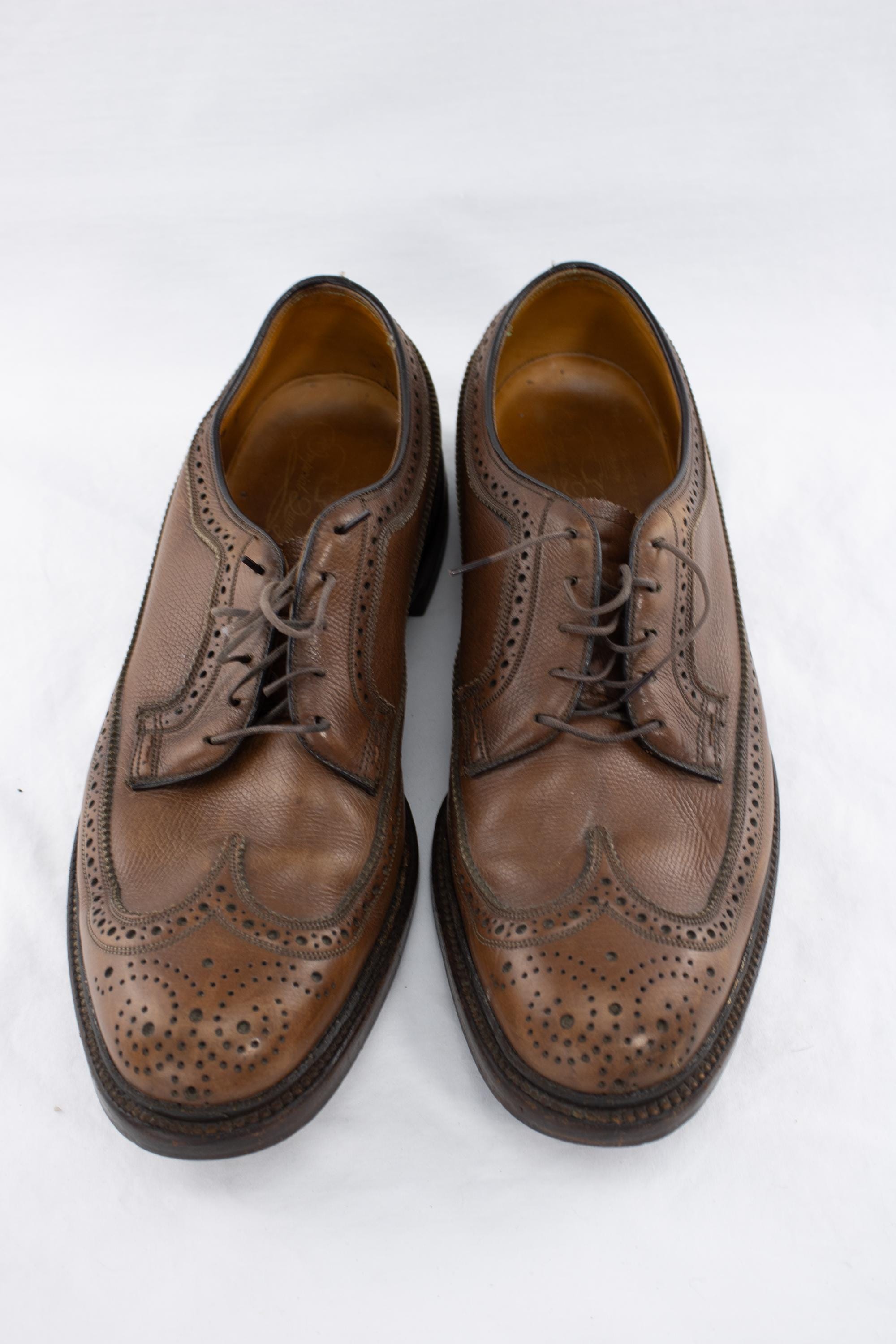 80s ヴィンテージ FLORSHEIM IMPERIAL QUALITY NEW - FLORSHEIM IMPERIAL Full Brogue Budapester, Circa 1980