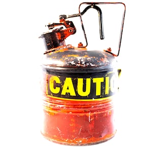 **KojiچY 　JUSTRITE社　ビンテージセーフティー缶 Justrite Safety Can - Etsy
