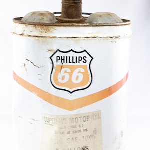 Vintageオイル缶　 クエーカーステート　 フィリップス66 Vintageオイル缶 クエーカーステート フィリップス66（Phillips