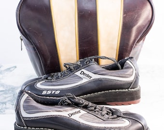 Bowling Set Dexter SST8 Shoes Galaxy 300 Ball Retro Bag