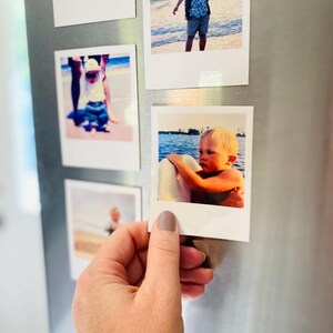 Cute Mini Photo Style Fridge Magnets | Custom Fridge Magnets Gifts for Family and Freinds | Personalized Picture Magnets | Custom Gifts