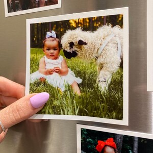 Personalized Picture Magnets | Custom Gift for Any Occasion | Photo Magnets for Gifts, Home & Office | Personalized Photo Magnets
