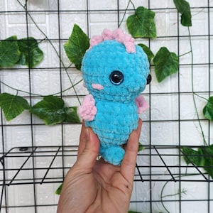 Mini caballito de mar hecho a mano - Lindo caballito de mar amigurumi - Regalo perfecto para niños y decoración con temática oceánica