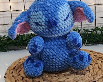 Handmade Crochet Stitch Plushie: Safe Baby Toy