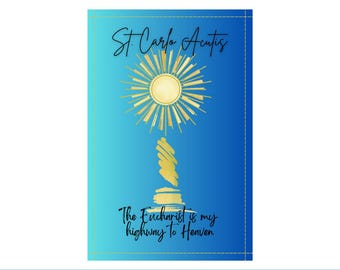 St. Carlo Acutis Poster: Modern Catholic Art Print (11x17)