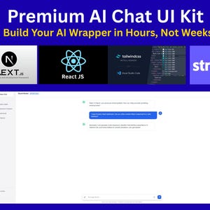 Next.js 14 AI Chat UI Boilerplate | SaaS Dashboard Starter Kit