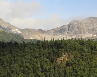 Cruising through the Inside Passage, in Alaska, digital download image, photograph