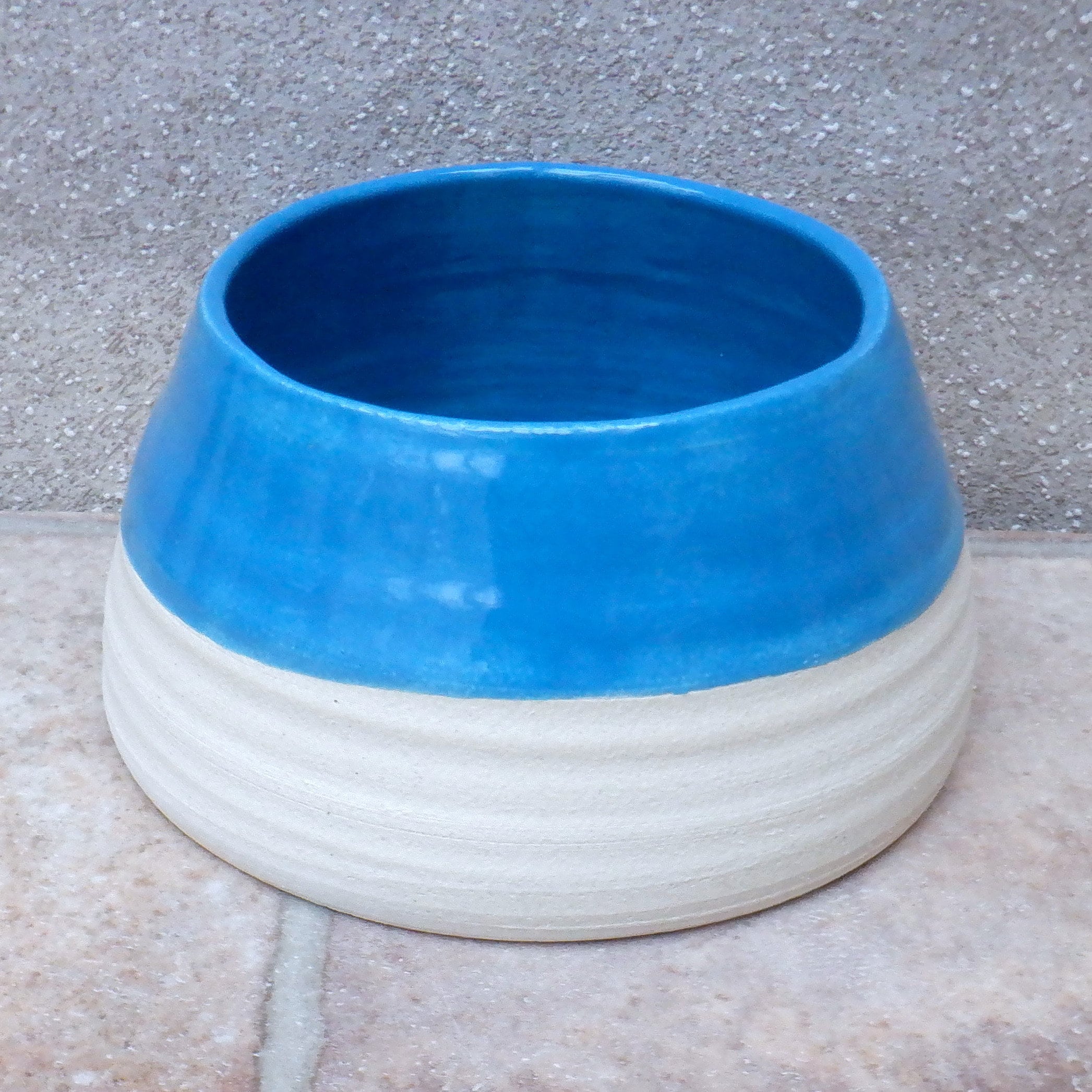 Ciotola Rialzata Per Cani Orecchie Lunghe - In Grès, Ø20cm, Per Cocker Spaniel, Beagle, Bassotto - Foto 5