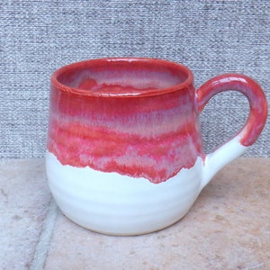 Cuddle mug coffee tea cup hand thrown pottery ceramic handmade stoneware wheelthrown ready to ship image 5