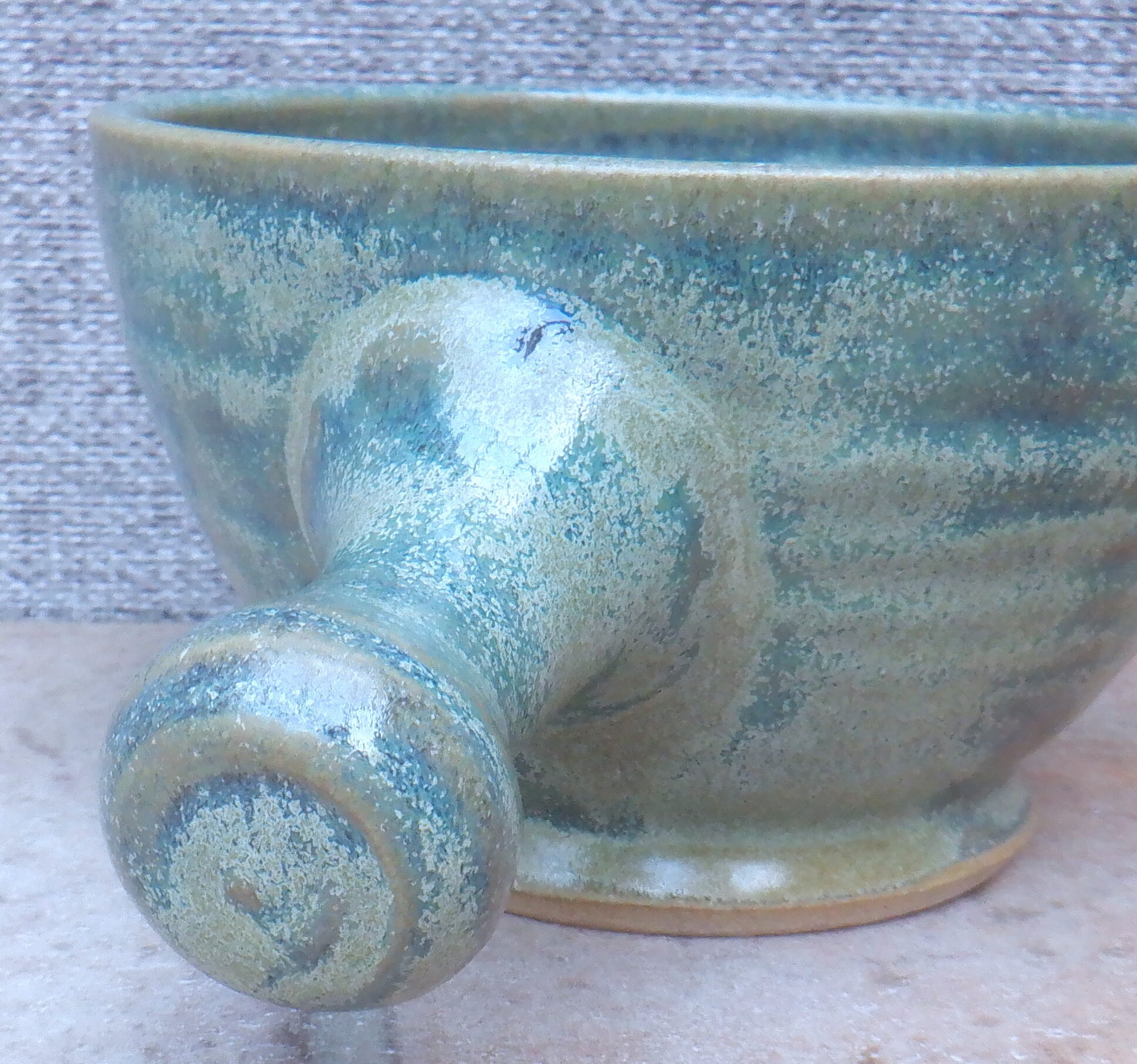 Apothecary Shaving Lather Bowl Shave Hand Thrown Stoneware Etsy UK