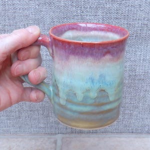 Taza de café, taza de té, hecha a mano en cerámica de gres, lista para enviar