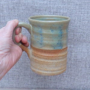 Beer stein tankard pint large mug handthrown stoneware handmade pottery ceramic coffee tea
