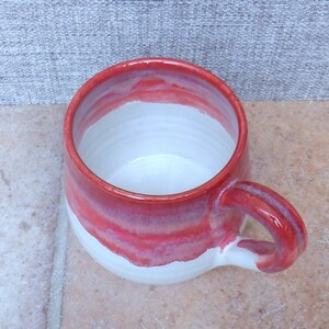 Cuddle mug coffee tea cup hand thrown pottery ceramic handmade stoneware wheelthrown ready to ship image 4